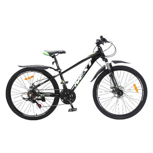 Велосипед 26 CrossBike Next 12" чорно-зелений