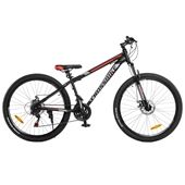 Велосипед 27,5 CrossBike Storm 15" чорно-червоний