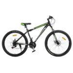 Велосипед 27,5 CrossBike Storm 17" чорно-зелений