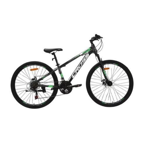 Велосипед 26 CrossBike Storm 13" сіро-зелений