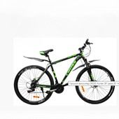 Велосипед 29 Cross Hunter 20" чорно-зелений