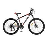 Велосипед 27,5 CrossBike Everest 17" чорно-червоний