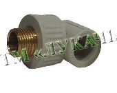 Коліно поліпр. ф25-3/4" зовн. (160шт/ящ)