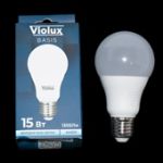 Лампа LED BASIS A65 15W E27 6400K VIOLUX 821472