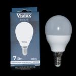 Лампа LED BASIS G45  7W E14 4000K VIOLUX 823530