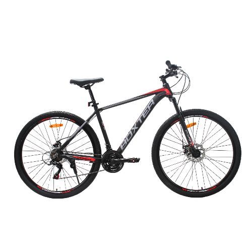 Велосипед 29 CrossBike Boxter 19" чорно-червоний
