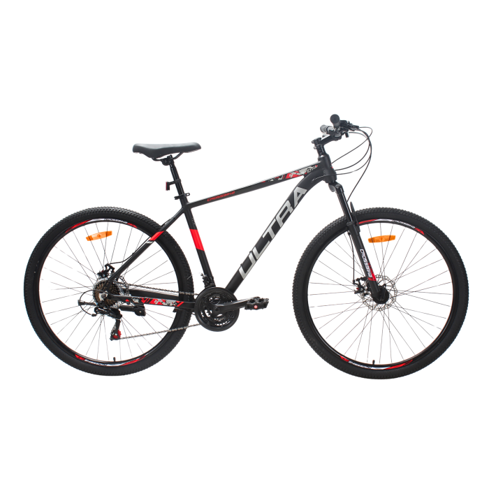 Велосипед 29 CrossBike Ultra 19" чорно-червоний