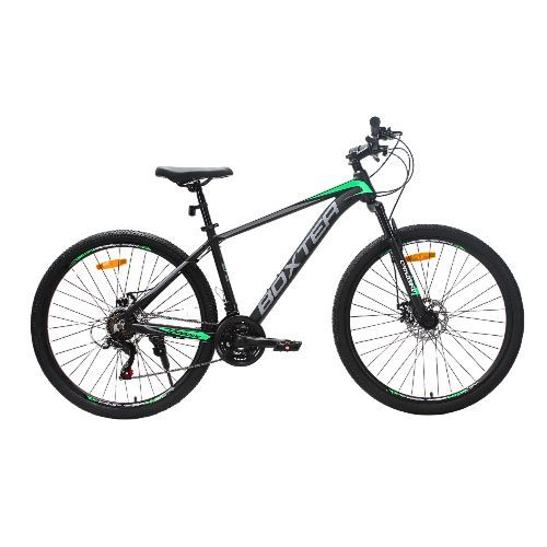 Велосипед 29 CrossBike Boxter 19" чорно-зелений