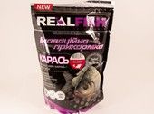 Прикормка "RealFish" 1000г Карась малина