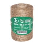 Нитка джутова "BIRLIK" 0,2кг (60шт/уп)