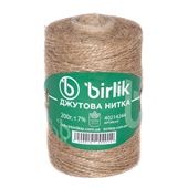 Нитка джутова "BIRLIK" 0,2кг (60шт/уп)