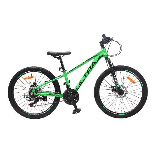 Велосипед 24 CrossBike Ultra 12" зелено-чорний