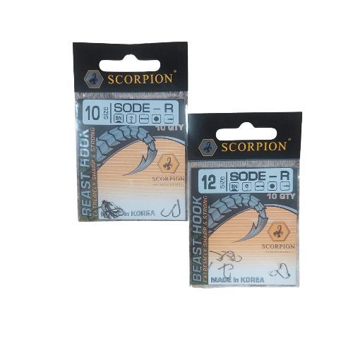 Гачок Scorpion SODE R. BN №10/12 (10шт.уп)*