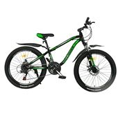 Велосипед 26 Cross Rider 13" чорно-зелений