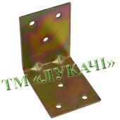 Кутник квадратний мебельний №125 (6,5*5см) (20шт/уп)