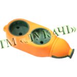 Колодка 2 гнізда двохстороння TS-40