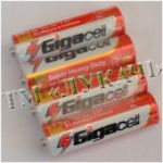 Батарейка у спайці Gigacell  R6  AA (4шт/спайка) 40шт/упак