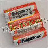 Батарейка у спайці Gigacell  R6  AA (4шт/спайка) 40шт/упак