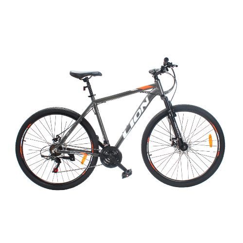 Велосипед 29 CrossBike Lion 21" сіро-оранжевий