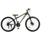 Велосипед 27,5 CrossBike Storm 15" чорно-жовтий