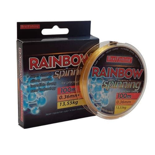 Лєска RAINBOW SPINNING 100м №36