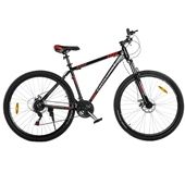 Велосипед 29 CrossBike Everest 21" чорно-червоний