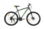 Велосипед 29 CrossBike Everest 21" чорно-зелений
