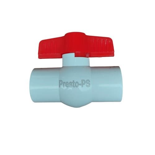 Кран кульовий 3/4 білий вн PF-0125 (10 шт/уп)