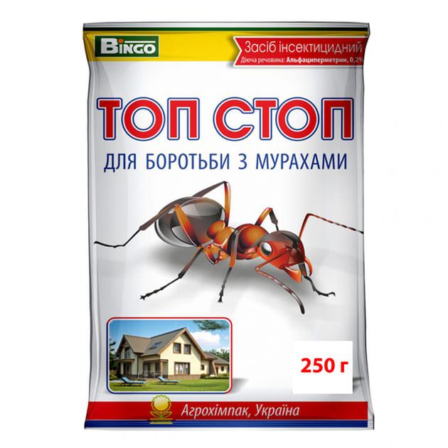 Засіб для боротьби з мурахами "Топ Стоп" 100г