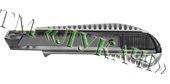 Ніж метал. корпус лезо 18мм автомат. замок (580098) 8211021