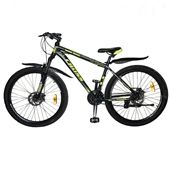 Велосипед 27,5 Cross Hunter 17" чорно-жовтий