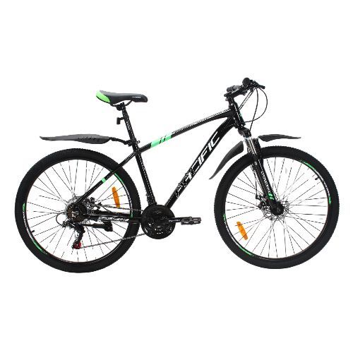 Велосипед 27.5 CrossBike Pacific 17" чорно-зелений