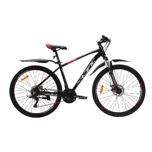 Велосипед 27.5 CrossBike Pacific 17" чорно-червоний