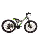 Велосипед 24 Titan Calypso 11" темно-сірий-зелений