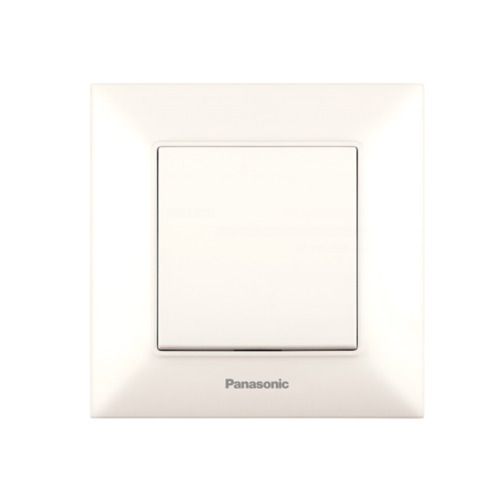 Вимикач Panasonic 1вн. крем WNTC0001-2BG  (12шт/уп)