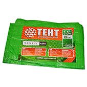 Тент будівельний 2*3 зелено-білий 120г/м2 (20шт)