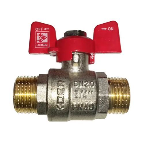 Кран ф20 (3/4") (м)  з-з KR.219 KOER (14/56шт/уп)