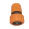 Конектор 3/4" Presto-PS orange з клапаном №5820 (25/500шт/уп)
