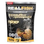 Прикормка "RealFish" 1000г Гейзер кукурудза-карамель