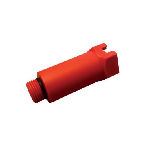 Заглушка 1/2 пластикова довга червона KOER K0282.PRO (25/300шт/уп)