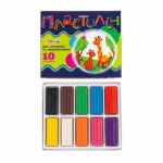 Пластилін дитячий 10 кольорів 200г (832510) (6шт/уп)