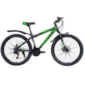 Велосипед 26 Cross Spider 15" чорно-зелений