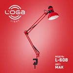 Лампа настольна із струбциною "Мак" L-608 (ТМ "LOGA light") 10шт/ящ