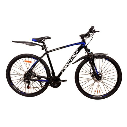 Велосипед 29 CrossBike Tracker 21" чорно-синій