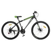 Велосипед 29 CrossBike Storm 17" чорно-зелений
