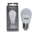 Лампа LED QUANTUM G45 8W E27 4000K VIOLUX 813270