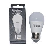 Лампа LED QUANTUM G45 8W E27 4000K VIOLUX 813270