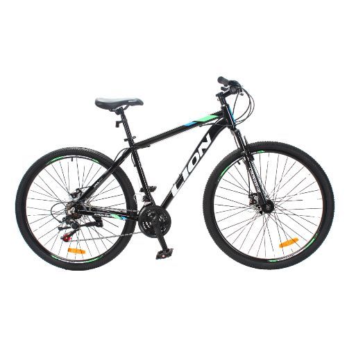 Велосипед 29 CrossBike Lion 19" чорно-зелений