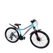Велосипед 26 Cross Milano 15" бірюзово-червоний