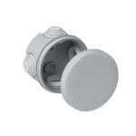 Коробка розподільча зовн. кругла ф80*45мм NX1043 (90шт/ящ)